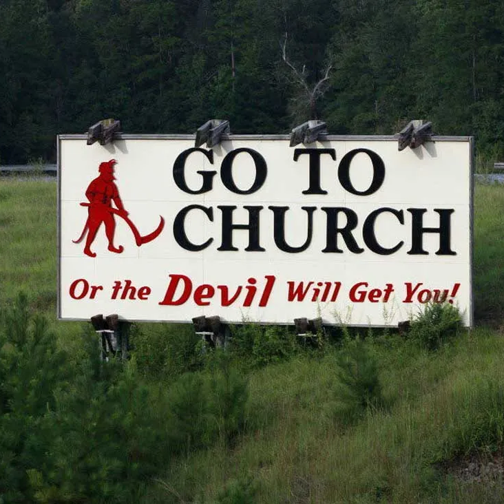 GO TO CHURCH