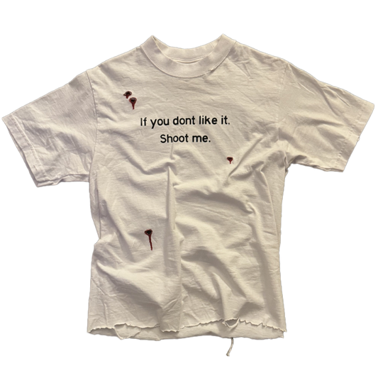 Bloody Bullets Handmade T-Shirt